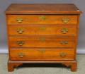 Chippendale Carved Cherry Chest of Drawers