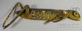 Polychromepainted and Carved Wood Grasshopper Figure BAIT Sign