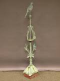 19th Century Architectural Patinated Cut Sheet Copper Roof Finial