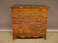 Regency Inlaid Mahogany Veneer Desk Bureau