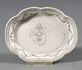 Chinese Export Porcelain Lobed Dish