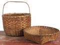 Two splint gathering baskets