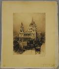 Joseph Pennell American 18571926 St Pauls London