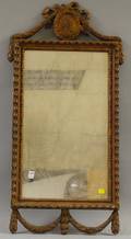 Neoclassical Giltwood Carved Mirror