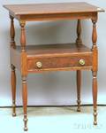 Federal Mahogany Twotier Chamber Stand