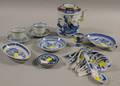 Twentyfour Pieces of Chinese Export Porcelain Cantontype Tableware