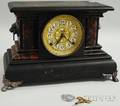Ingraham Black Mantel Clock
