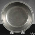 New York pewter basin ca 1775