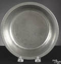 Northampton Massachusetts pewter basin ca 1790
