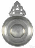 Boston Massachusetts pewter porringer ca 1750