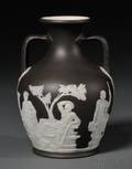 Wedgwood Black Jasper Dip Portland Vase
