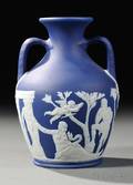 Wedgwood Dark Blue Jasper Dip Portland Vase