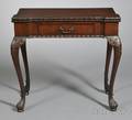 Victorian George IIstyle Mahogany Game Table
