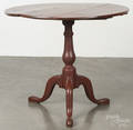 New England painted birch tea table
