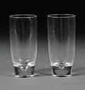 Twelve Steuben Highball Glasses