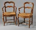 Two Provincial Armchairs
