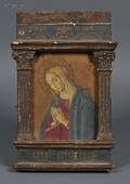 Italian School 19th Century Madonna in Prayer After Florentine School 15th Century