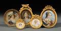 Five Portrait Miniatures of Ladies