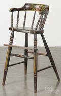 Pennsylvania painted highchair