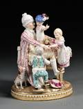 Meissen Figural Group The Good Father