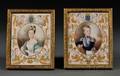 Pair of Framed Portrait Miniatures