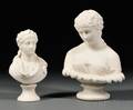 Two Parian Busts