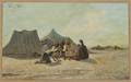 Franois Lauret French 18201868 Desert Encampment