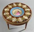 Louis XVIstyle Giltbronze and Sevresstyle Porcelainmounted Guridon