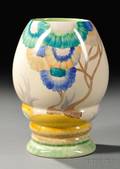 Clarice Cliff Bizarre Ware Vase