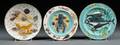 Three Wedgwood Majolica Plates