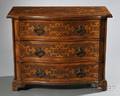 Inlaid Threedrawer Commode