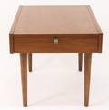 American Mid Century Modern Walnut Side Table