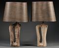 Two MidCentury Modern Table Lamps