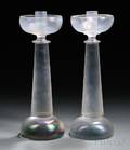 Pair of Archimede Seguso Candlesticks