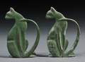 Pair of Art Deco Cat Bookends
