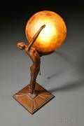 Art Deco Figural Table Lamp