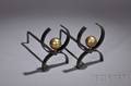 Art Deco Andirons