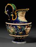 Minton Majolica Palissy Ewer