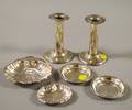 Six Small Pieces of Sterling Silver Tableware