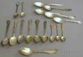 Seventeen Silver and Silverplated Mostly Souvenir Spoons