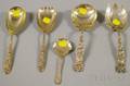 Five Sterling Silver Flatware Serving Items