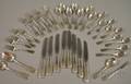 International 1810 Pattern Sterling Silver Partial Flatware Service for Eight