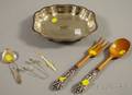 Five Small Sterling Silver and Silverhandled Tableware Items