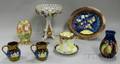 Eight Assorted Decorated Pottery and Porcelain Items
