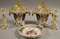 Five Assorted Decorated Porcelain Table Items