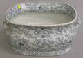 Francis Morley  Co Lady Peel Pattern Ceramic Foot Bath