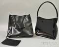 Gucci and Prada Black Leather Handbags