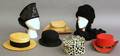 Seven Assorted Mens and Womens Hats