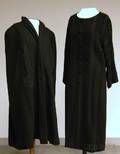 Vintage Black Givenchy Dress and a Black Wool Cape