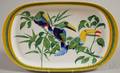 Hermes Porcelain Toucans Platter